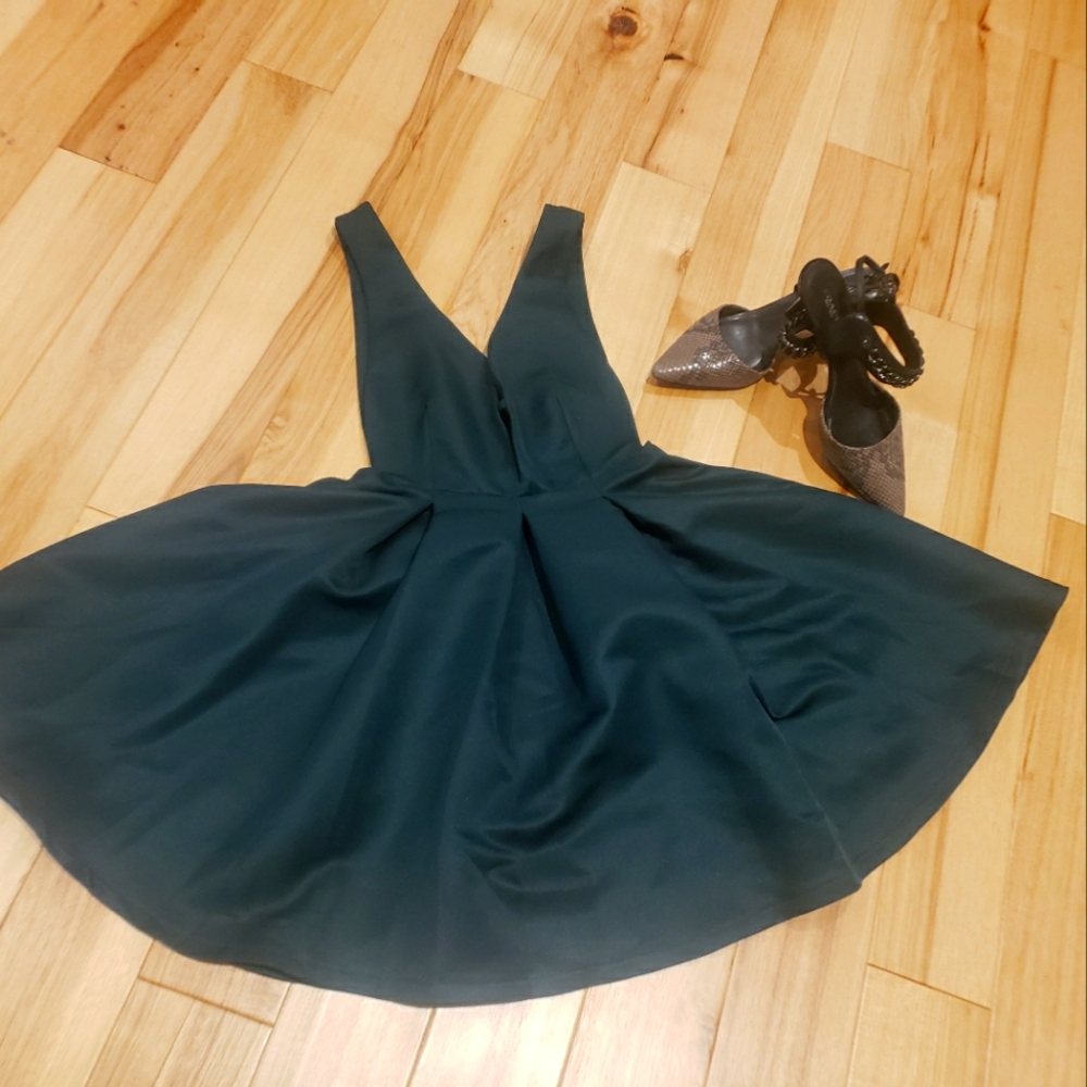 Never worn Army Green Party Dress